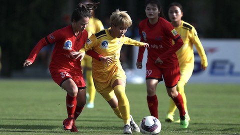 Vòng 5 giải bóng đá nữ VĐQG – Thái Sơn Bắc 2022: Thái Nguyên T&T vươn lên đầu bảng